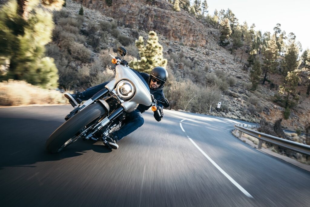 Photo Sleek motorcycle